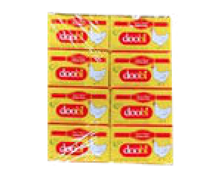 Doobi Chicken Flavor Cubes 24 Tray x 24 pack