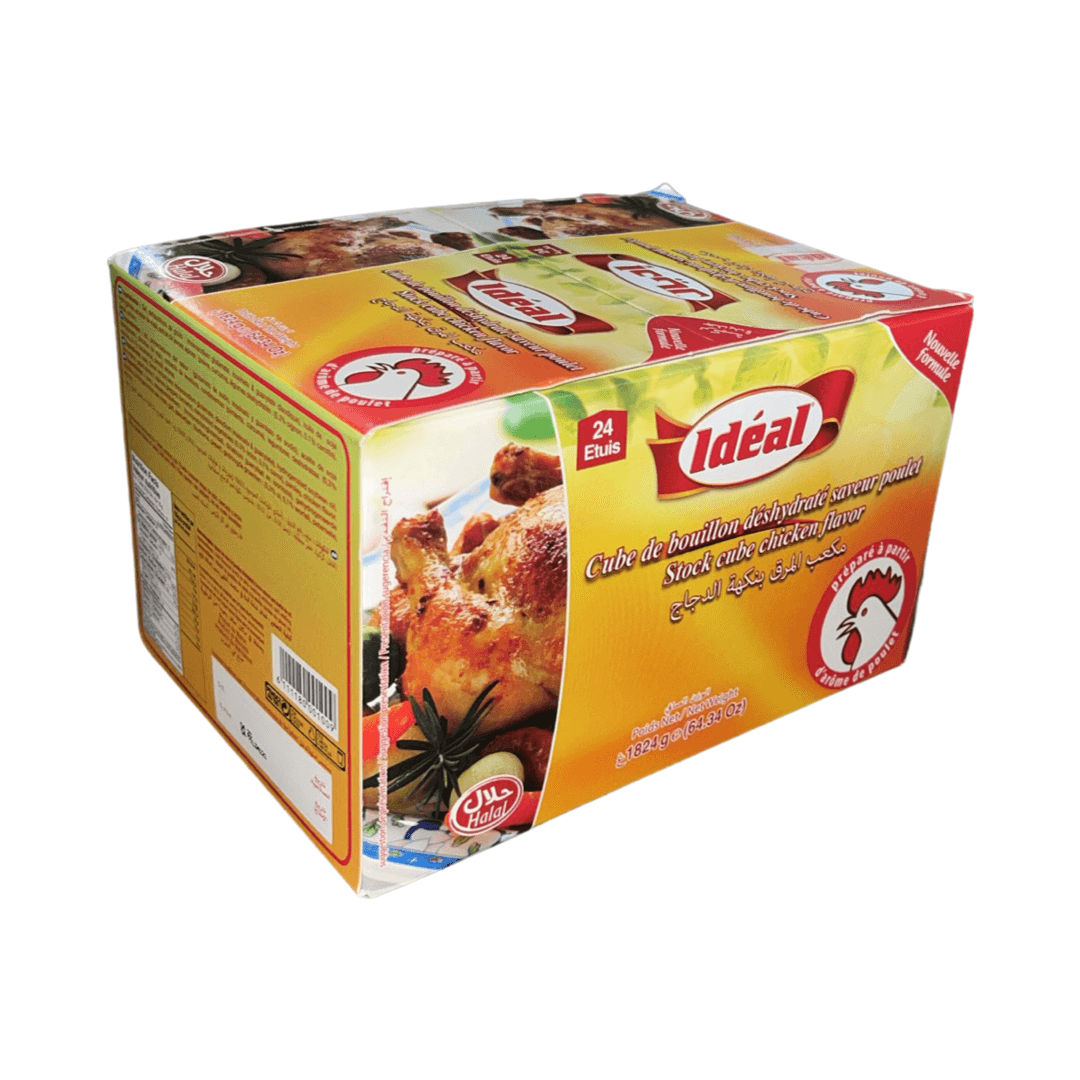 Broth Cube Ideal Halal Chicken X 8