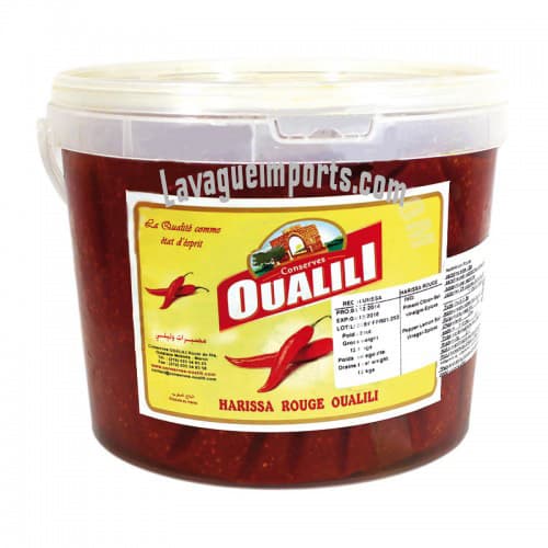 Harissa Marocaine Oualili 12 Kg (seau)