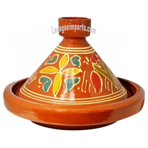 Tajine Tayeb 40 Cm - Conical Muli-colors